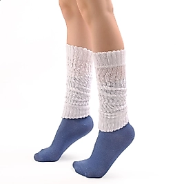 Kadın Beyaz Tozluk Çorap