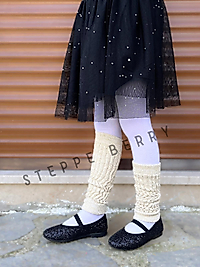 Simli Altın Çocuk Tozluk Çorap