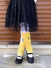 Sarı Çocuk Tozluk Çorap