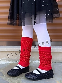 Kırmızı Çocuk Tozluk Çorap